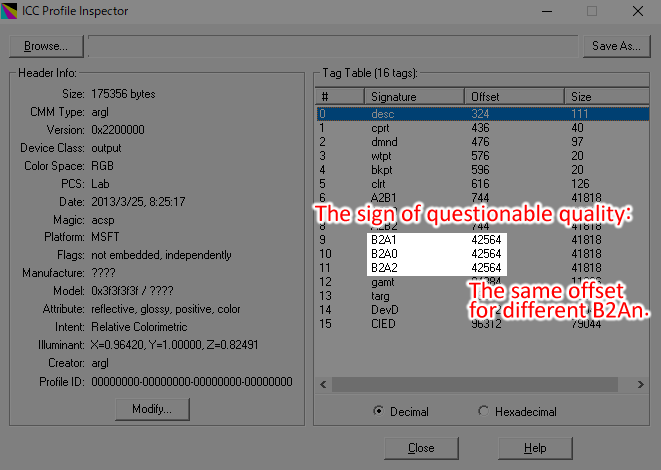 Tag Table